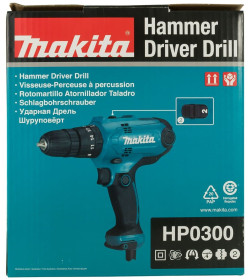 Дрель-шуруповерт сетевая ударная MAKITA HP0300  