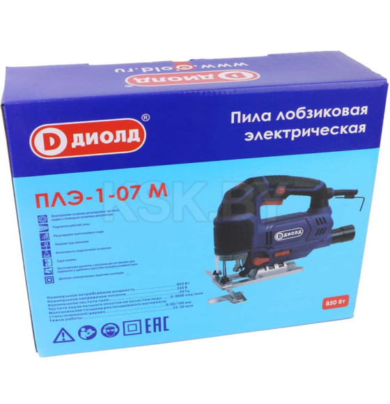 Пила лобзиковая электрическая ДИОЛД ПЛЭ-1-07 М (ПЛЭ-1-07 М) 