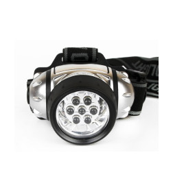 Фонарь налобный светодиодный LED5351 черный 7LED COB 3хR03 Ultraflash