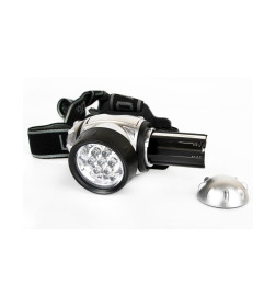 Фонарь налобный светодиодный LED5351 черный 7LED COB 3хR03 Ultraflash