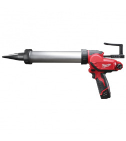 Пистолет для герметика аккумуляторный Milwaukee M12 PCG/400A-201B (Li-Ion2Ач)