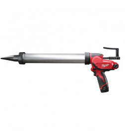 Пистолет для герметика аккумуляторный Milwaukee M12 PCG/600A-201B (Li-Ion2Ач)