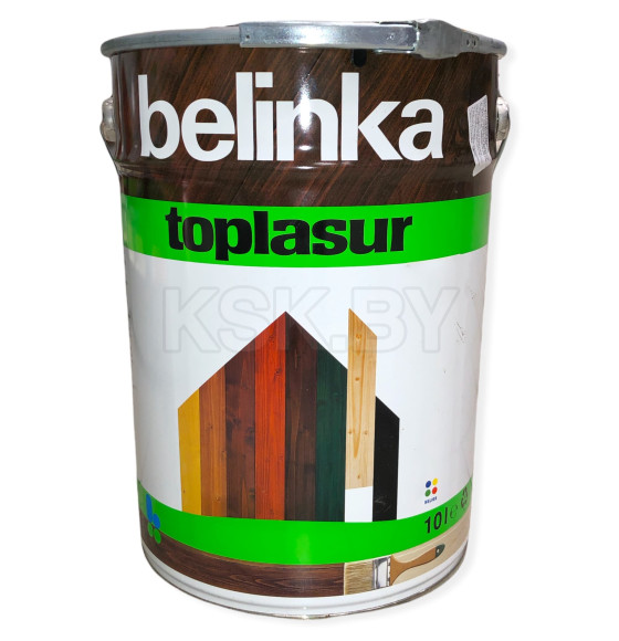 Лазурь BELINKA Toplasur № 12, бесцветная10 л