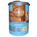 Декоративно-защитный Лак декоративно-защитный Pinotex Lacker Sauna 20 полуматовый ,  1 л (5254107) 