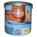 Декоративно-защитный Лак декоративно-защитный Pinotex Lacker Sauna 20 полуматовый ,  2,7 л (5254108) 