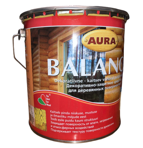 Защита для древесины AURA Balance varvitu (бесцветный), 2,7л