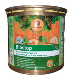 Грунт биозащитный для дерева AURA Biostop, 2,7л