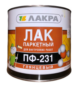 Лак ПФ-231 паркетный,  1,8 кг