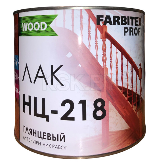 Лак НЦ-218 Farbitex PROFI глянцевый,  1,7кг (В5557000) 