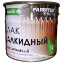 Лак алкидный Farbitex PROFI пентафталевый высокоглянцевый,  3 л (В5307000) 