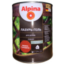 Лазурь-гель для дерева Alpina шелковисто-матовая, алкидное, рябина 0,75 л / 0,66 кг (948103829) 