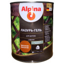 Лазурь-гель для дерева Alpina шелковисто-матовая, алкидное, махагон 0,75 л / 0,66 кг (948103822) 