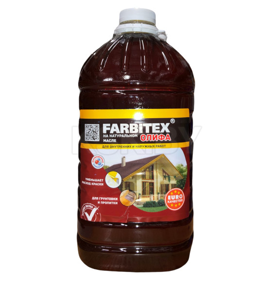 Олифа FARBITEX, 5л (Ф9009000) 