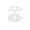 Светильник НБО 04-60-012 УХЛ4 клен с решоткой IP54 ВЭТП 