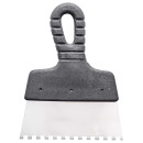 Шпатель нержавеющий 150мм, зуб 6мм (0820-621506     ) 