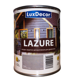 Лазурь для древесины LuxDecor 0.75 л. серый