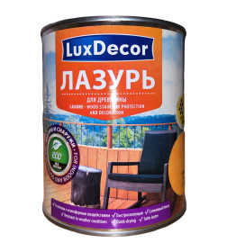 Лазурь для древесины LuxDecor 0.75 л. сосна