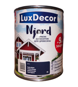 Краска антисептик для древесины Luxdecor Njord Далекий фьорд 0.75л. 