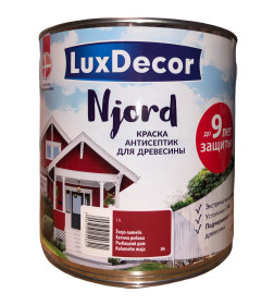 Краска антисептик для древесины Luxdecor Njord Рыбацкий дом 2.5л. 