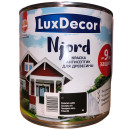 Краска антисептик для древесины Luxdecor Njord Полярная ночь 2.5л. 