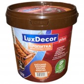 Пропитка декоративная для дерева LuxDecor каштан 1л. 