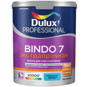 Краска водно-дисперсионная внутренняя DULUX Prof Bindo 7 матовая для стен и потолков белая,  4,5 л ( 5,9 кг)