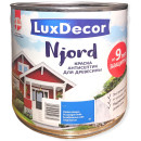 Краска антисептик для древесины Luxdecor Njord Безоблачное небо 2.5л. 