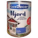 Краска антисептик для древесины Luxdecor Njord Безоблачное небо 5л. 