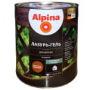 Лазурь-гель для дерева Alpina шелковисто-матовая, алкидное, махагон 2,5 л / 2,2 кг (948103823) 