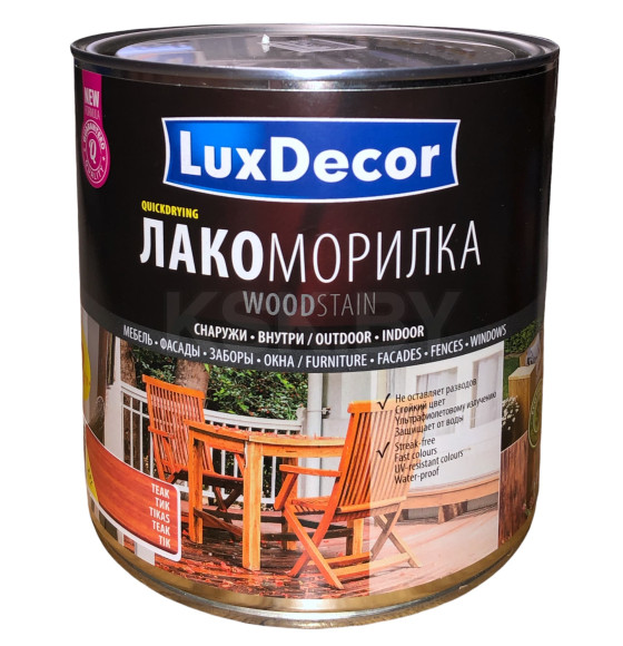 Лакоморилка Luxdecor, тик 2,5 л