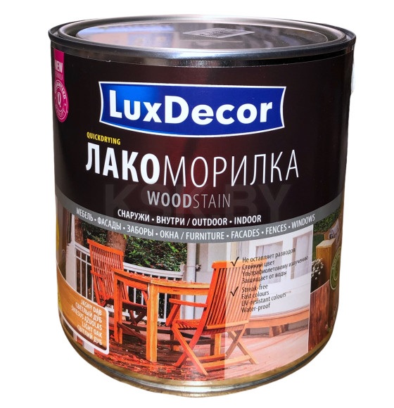 Лакоморилка Luxdecor, светлый дуб 2,5 л