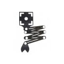 Универсальный шаблон плиточника с угловым фиксатором, 6 колен, 1 трафарет (280401) 