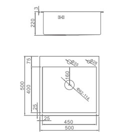 Мойка кухонная премиум GERHANS K35050 