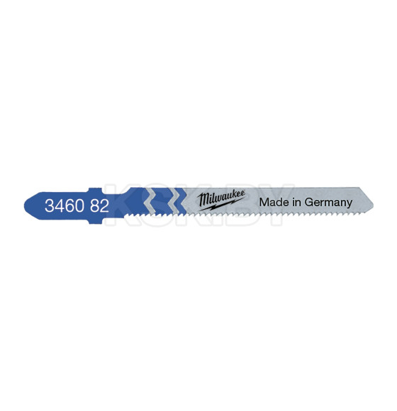 Полотна для лобзика по металлу для фигурной резки Milwaukee T218A 55мм (5 шт) (4932346082) 