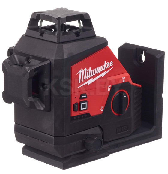 Нивелир лазерный мультилинейный аккумуляторный Milwaukee M12 3PL-0C (4933478103) 