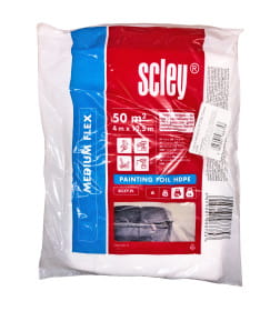 Пленка защитная 4*12,5м 10мкм, HDPE HARDY