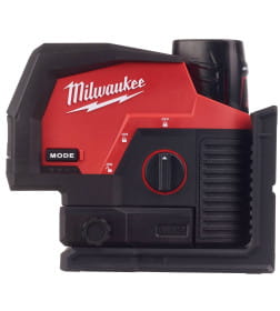 Нивелир лазерный аккумуляторный линейно-точечный   Milwaukee M12 CLLP-301C (Li-Ion 3 Ач)