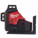 Нивелир лазерный мультилинейный аккумуляторный Milwaukee M12 3PL-0C (4933478103) 