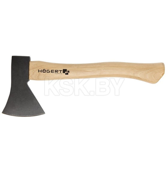 Топор 600гр с деревянной рукояткой HOEGERT (HT3B060)