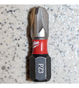 Бита PZ 3х25мм ударная Milwaukee Shockwave (25шт.)