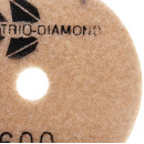 Гибкий шлифовальный круг (черепашка) TRIO-DIAMOND d100мм. №600 (340600) 