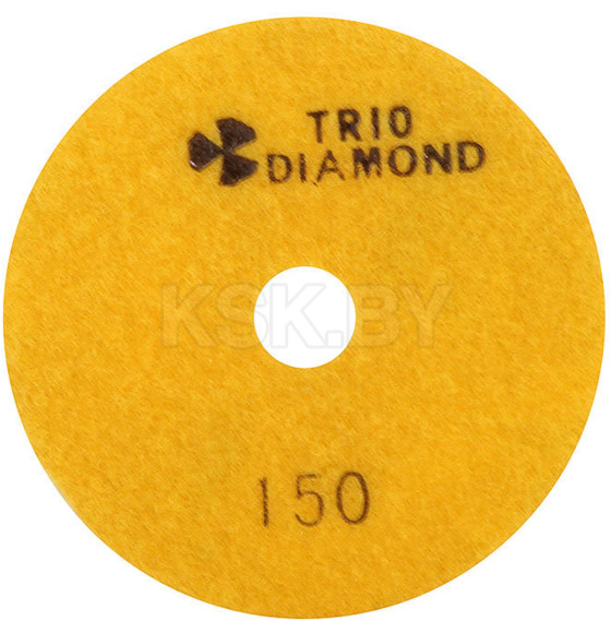 Гибкий шлифовальный круг (черепашка) TRIO-DIAMOND d100мм. №150 (340150) 