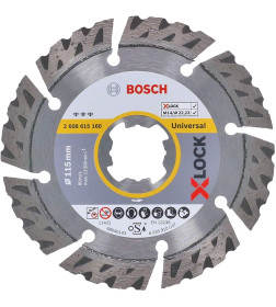 Диск алмазный 115х22,23мм BOSCH СЕГМЕНТ X-LOCK Best for Universal