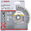 Диск алмазный 115х22,23мм BOSCH СЕГМЕНТ X-LOCK Best for Universal (2608615160) 