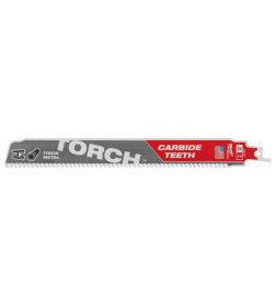 Полотно для сабельной пилы (по металлу) Milwaukee TORCH CARBIDE TEETH 230х3,6 (5 шт.)