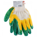 Перчатки х/б, латексное покрытие (двойной облив), 13 класс STARTUL (ST7196) 