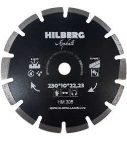 Диск алмазный 230х10х22,23 Hilberg Hard Materials Лазер