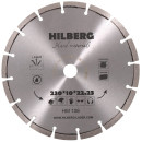 Диск алмазный 230х10х22.23мм Hilberg серия Hard Materials Laser (HM106) 