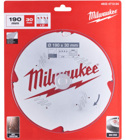 Диск пильный по фиброцементу 190x30x1,8x4 Milwaukee