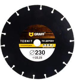 Диск пильный 230х22мм  GRAFF TERMIT